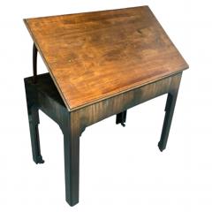 George III Mahogany Architects Desk - 4735995