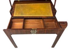 George III Mahogany Architects Desk - 4735996