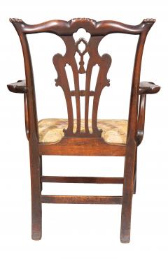 George III Mahogany Armchair - 4243404
