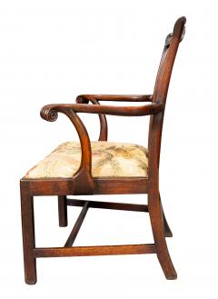 George III Mahogany Armchair - 4243422