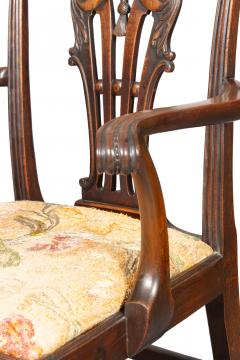 George III Mahogany Armchair - 4243447
