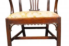 George III Mahogany Armchair - 4243480