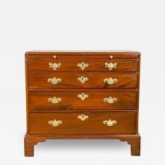George III Mahogany Bachelor Chest Of Drawers - 3790213