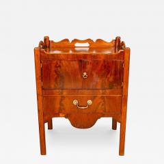George III Mahogany Bedside Cabinet - 3759015
