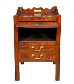 George III Mahogany Bedside Commode - 4131076