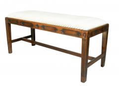 George III Mahogany Bench - 4389783