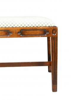 George III Mahogany Bench - 4389815