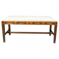 George III Mahogany Bench - 4392661