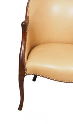 George III Mahogany Bergere Chair - 4141021
