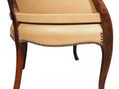 George III Mahogany Bergere Chair - 4141023