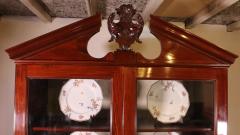 George III Mahogany Bookcase 18th Century - 4105432
