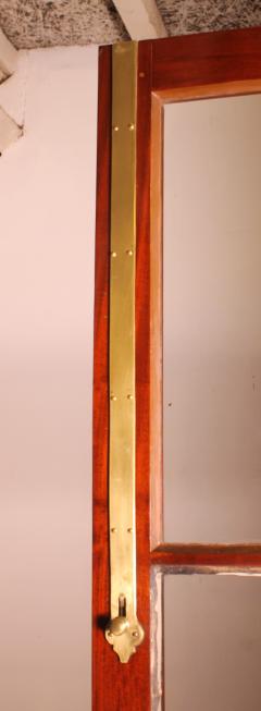 George III Mahogany Bookcase 18th Century - 4105434
