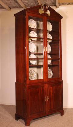 George III Mahogany Bookcase 18th Century - 4105439