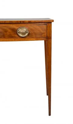 George III Mahogany Bowfront Side Table - 4152726