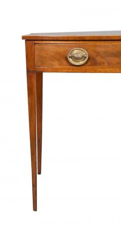 George III Mahogany Bowfront Side Table - 4152731