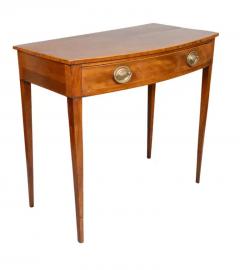 George III Mahogany Bowfront Side Table - 4152762