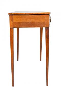 George III Mahogany Bowfront Side Table - 4152780