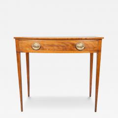 George III Mahogany Bowfront Side Table - 4219038