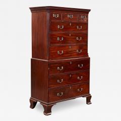 George III Mahogany Chest on Chest - 2988088