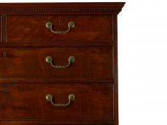 George III Mahogany Chest on Chest of Drawers England circa 1800 - 1179663