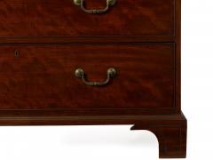 George III Mahogany Chest on Chest of Drawers England circa 1800 - 1179669