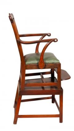 George III Mahogany Childs High Chair - 4139232