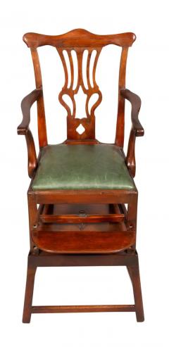 George III Mahogany Childs High Chair - 4139235