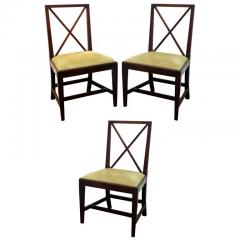 George III Mahogany Chinese Pattern Side Chairs - 3937133