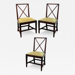 George III Mahogany Chinese Pattern Side Chairs - 4121154