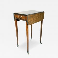 George III Mahogany Diminutive Pembroke Table - 4508462