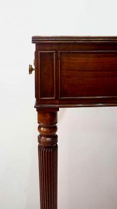 George III Mahogany Double sided Leather Top Library Writing Table circa 1795 - 4320878