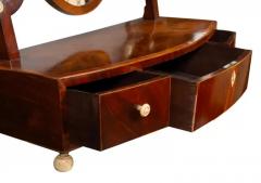George III Mahogany Dressing Mirror - 4139537