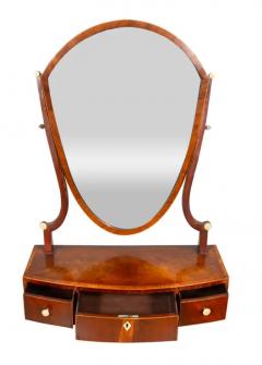 George III Mahogany Dressing Mirror - 4139538