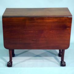 George III Mahogany Drop leaf Gate Leg Table - 2548719