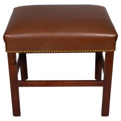 George III Mahogany Footstool - 3785983