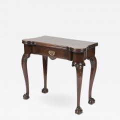 George III Mahogany Games Table - 2120254