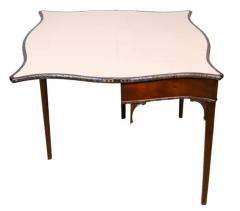 George III Mahogany Games Table - 4130787