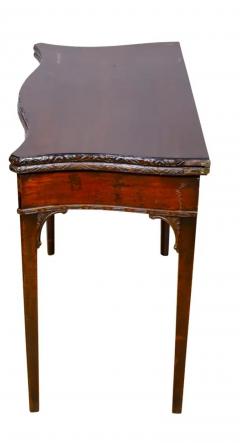 George III Mahogany Games Table - 4130805