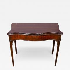 George III Mahogany Games Table - 4133177