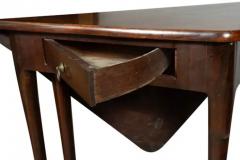 George III Mahogany Handkerchief Table - 4145237