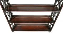George III Mahogany Hanging Shelf - 4129716