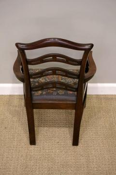 George III Mahogany Ladder Back Childs Armchair - 2548724