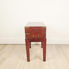 George III Mahogany Lap Desk on Later Stand England circa 1800 - 4232144