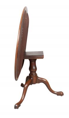 George III Mahogany Leather Top Games Table - 4158242