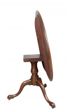 George III Mahogany Leather Top Games Table - 4158243