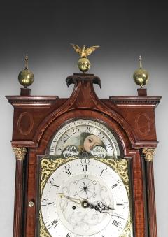 George III Mahogany Longcase Clock - 4314952
