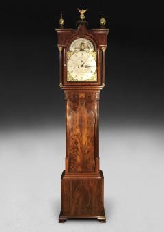 George III Mahogany Longcase Clock - 4492765