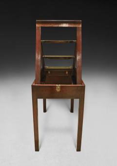 George III Mahogany Metamorphic Library Steps Table - 4308882