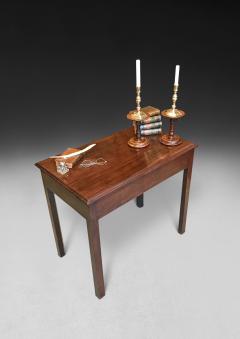 George III Mahogany Metamorphic Library Steps Table - 4308887