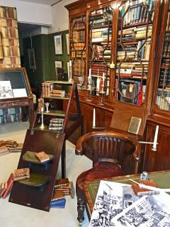 George III Mahogany Metamorphic Library Steps Table - 4308888